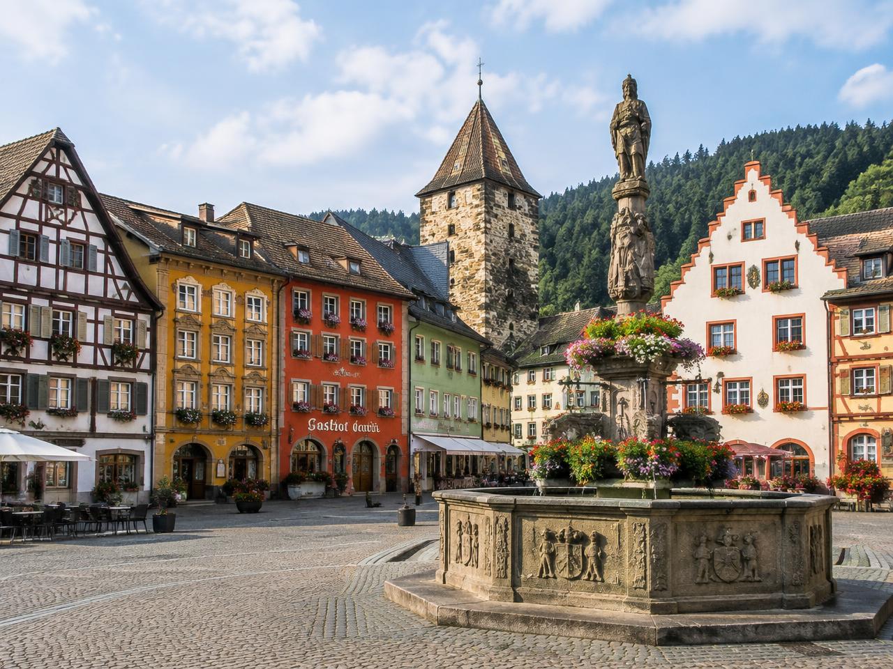 Stadtansicht Lahr/Schwarzwald